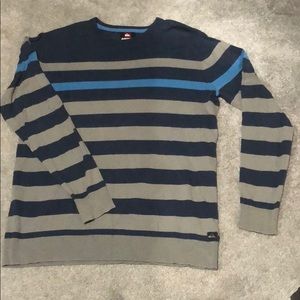 Men’s striped Quiksilver lightweight sweater